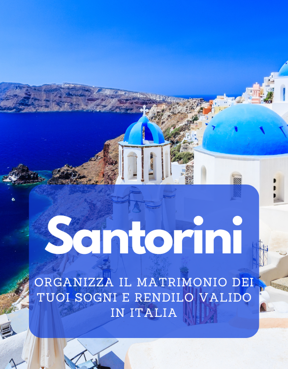 Matrimonio a Santorini - Gotha Travel